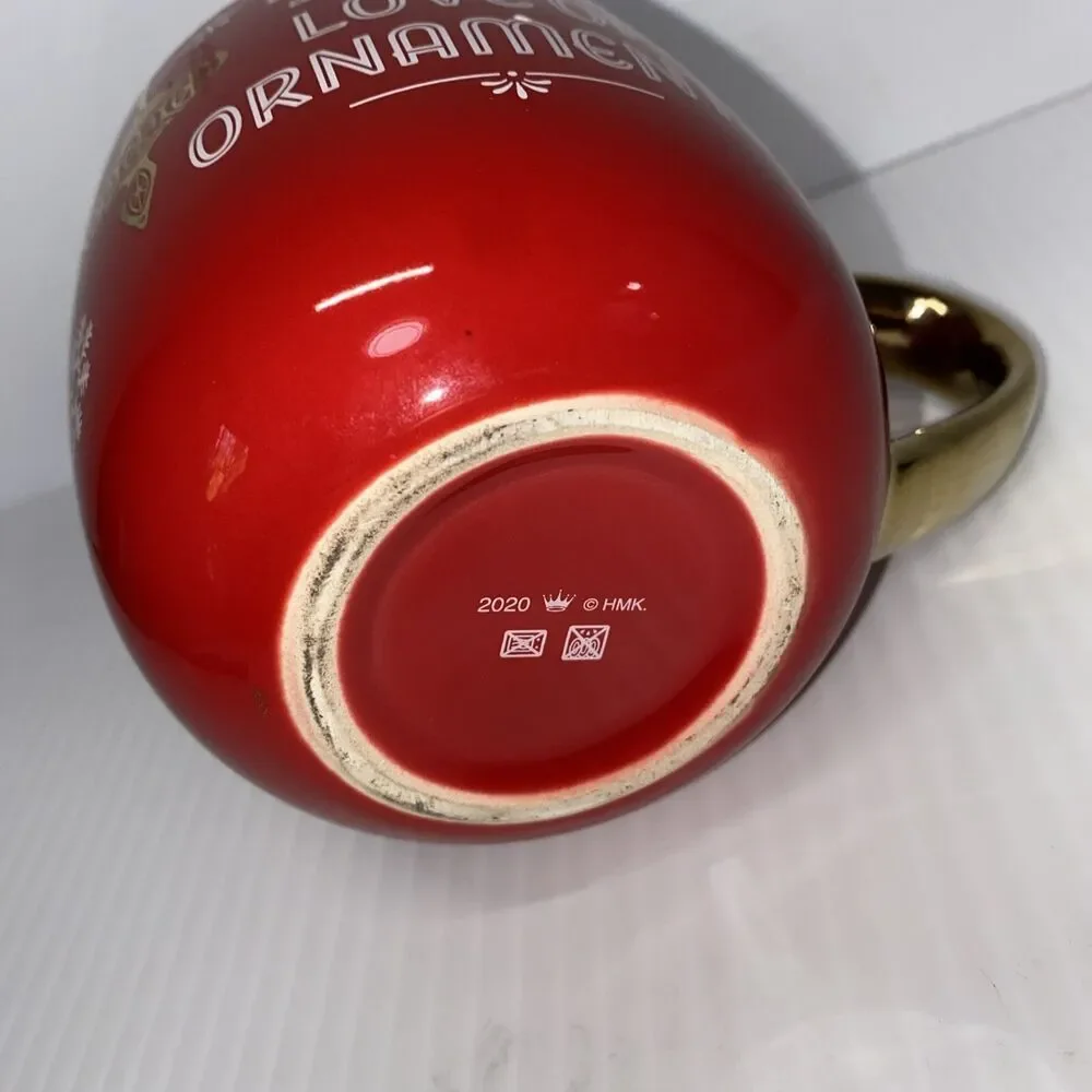 Hallmark Keepsake Mug - I Run on Coffee & Ornament Love - New (No Box)-